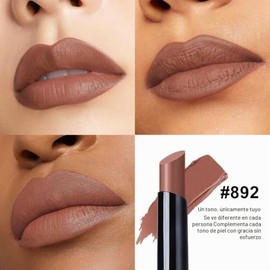 evpct Lápiz labial mate de terciopelo marrón nude, lápiz labial delgado de alta pigmentación, resistente al agua de larga duración para mujeres, regal