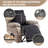 Waterproof Oversized Recliner Chair Covers - 100% Protection, Non-Slip, Washable