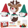 Christmas Crochet Kit for Beginner, Gnome and Reindeer Crochet Set