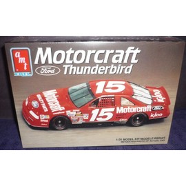 #6162 AMT Geoff Bodine #15 Motorcraft Thunderbird 1/25 Scale Plastic Model Kit by AMT Ertl