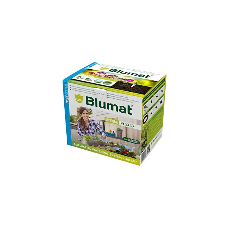 Blumat TROPF Bewässerungsanlage, Set für 3 m Balkonkasten