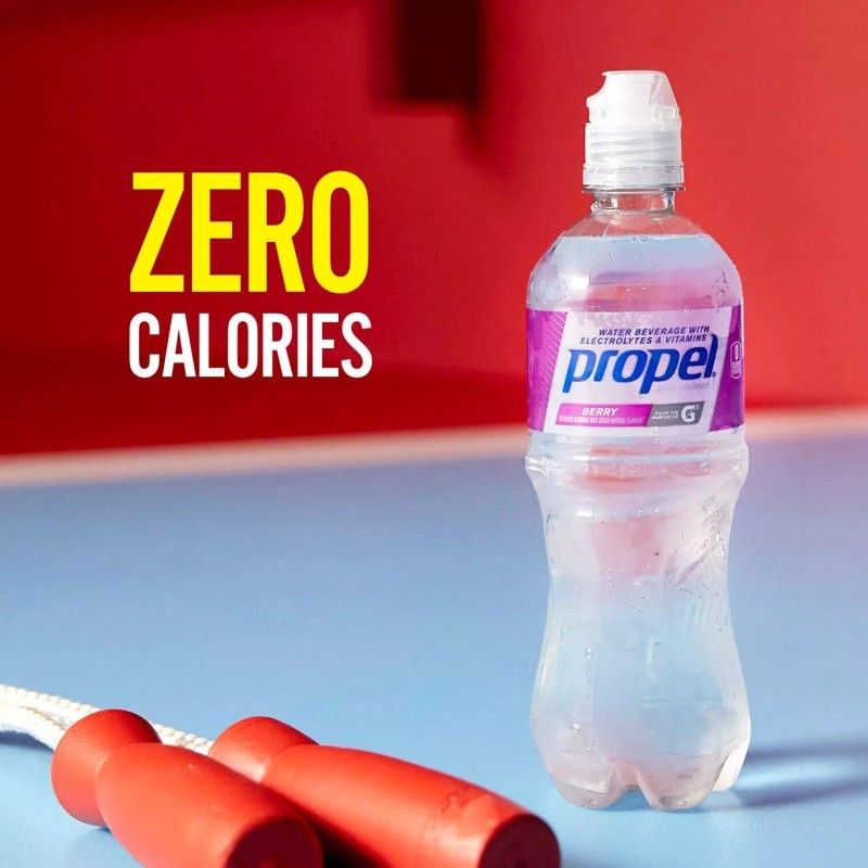 Propel, Zero Calorie Sports Drinking 16.9 FlOz (Pack of 12)