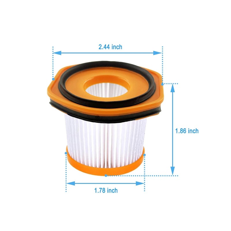 For Shark 4 Pack Vacuum Filter Combatible With Shark Wandvac