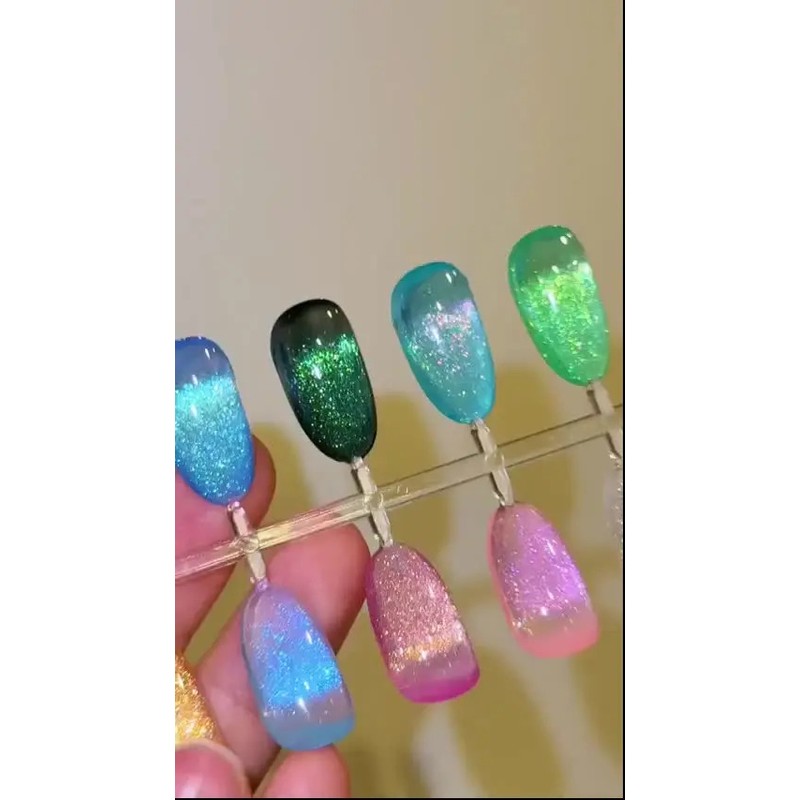 Miss Cherry Gel Semipermanente Efecto Brillo Gama Perla