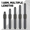 Bulletpoint Mounting Solutions Extension Arm 8"-10.5" Carbon Fiber + Kevlar