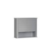 RiverRidge Gray Madison Two-Door Wall Cabinet, Size,Grey