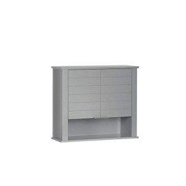 RiverRidge Gray Madison Two-Door Wall Cabinet, Size,Grey