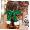 minkissy 2pcs Hair Clips for Women Festive Bowknot Hair Accessories