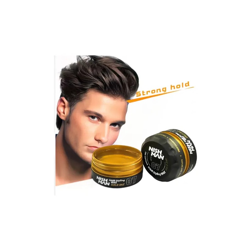 Hair Wax Nishman 07 Gold One Cera Para Peinar