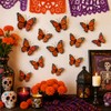 Dia De Los Muertos Decorations- Decoraciones artificiales de mariposa