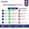 Brits Vita Milk Thistle 180 Vegan Tablets 80% Silymarin UK