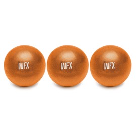#DoYourFitness x World Fitness Mini Pilates Ball "Ball" Diameter 28 - Gym Ball for Pelvic Exercises, Strengthening Abdominal Muscles and Partial Massage, orange