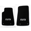 AFM NEW BLACK Floor Mats 2010-2015 Camaro Embroidered SS Logo