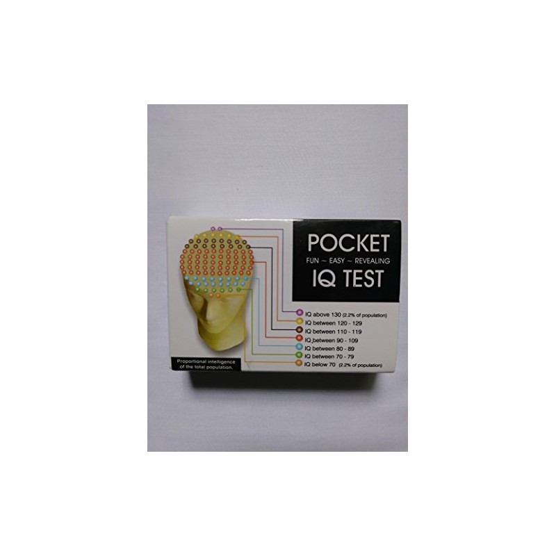 NPW-USA Pocket IQ Test Novelty