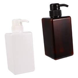 CAXUSD 2pcs Soap Dispenser Bottle Refillable Liquid Container for Shampoo Lotion Body Wash Aromatherapy Convenient for Kitchen and Bathroom Storage