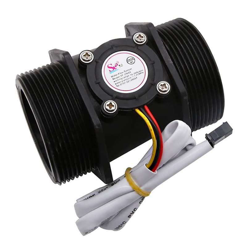 ANCLLO 1.5inch Water Flow Hall Sensor Switch Meter Flowmeter Control