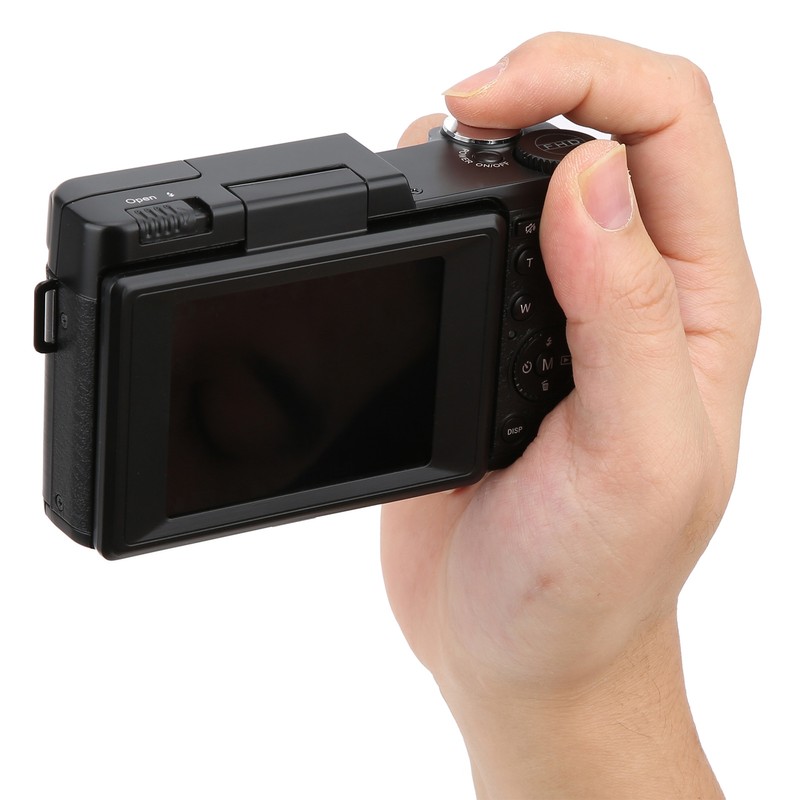 Digital Camera 3in LCD Screen 180 Degree Rotation 2.7K 30MP