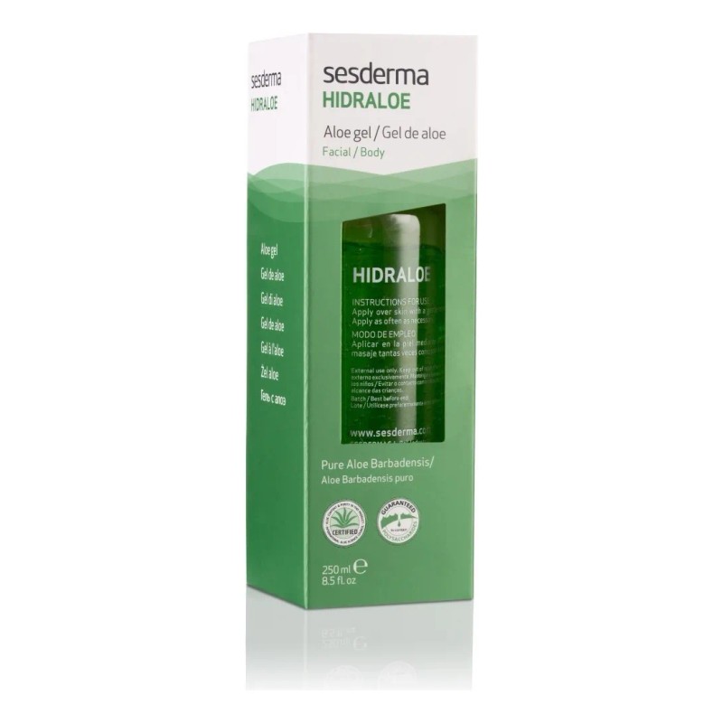 Gel Hidratante De Aloe Vera Hidraloe, 250 Ml, Sesderma