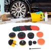 22pcs Drill Brush Attachments Set Multipurpose Power Scrubber Cleaning Kit