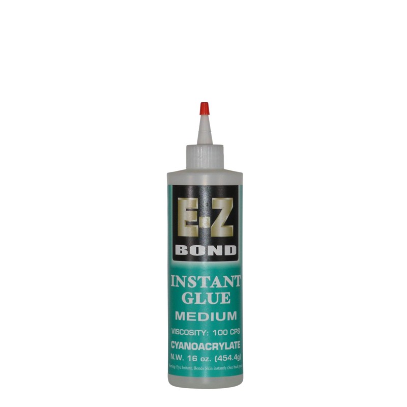 E-Z Bond Professional Grade Medium Thickness Instant Glue, 100 CPS