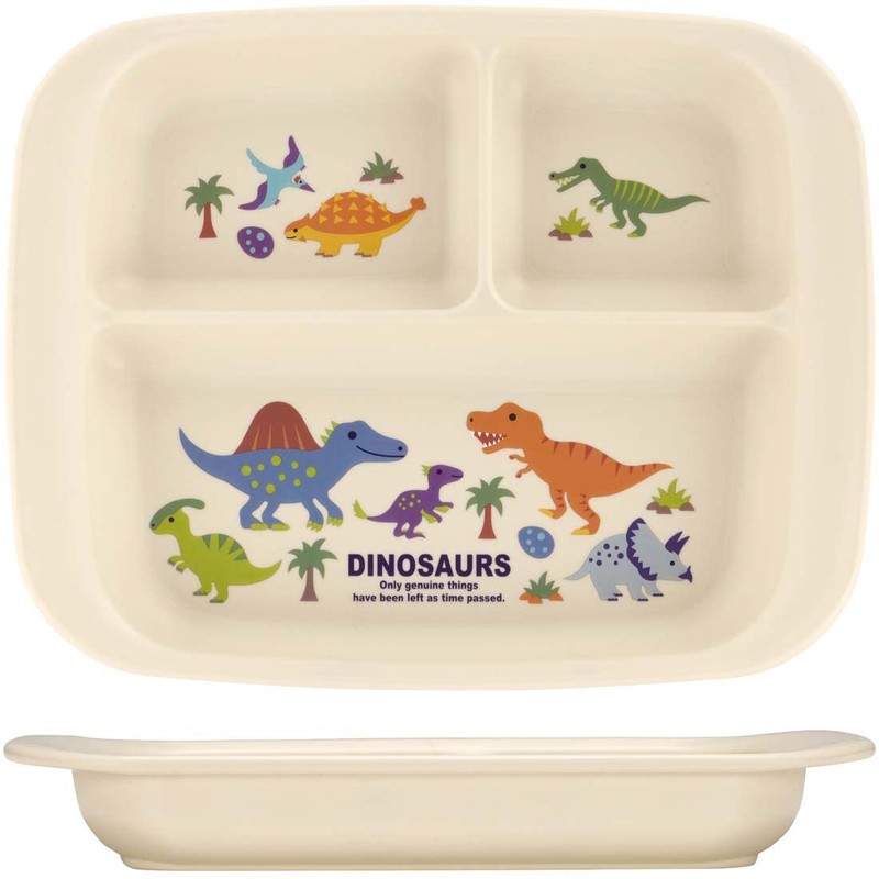 SKATER XP7AG-A Baby Tableware Lunch Plate for Kids, Antibacterial, Plastic,