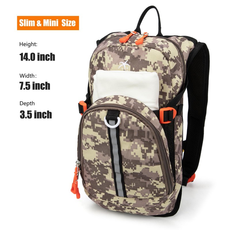 Winsnoty Kids Hydration Backpack, Water Hiking Backpack for Boys or