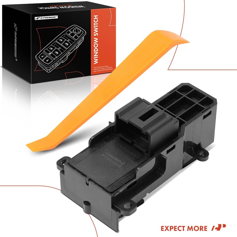 A-Premium Power Window Switch Compatible with Honda Civic 2006-2011, Front