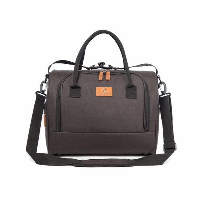 Cangaroo Jossie Changing Bag with Zip, Adjustable Strap, black