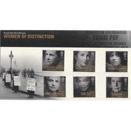 2008 WOMEN OF DISTINCTION Stamp Presentation Pack 417