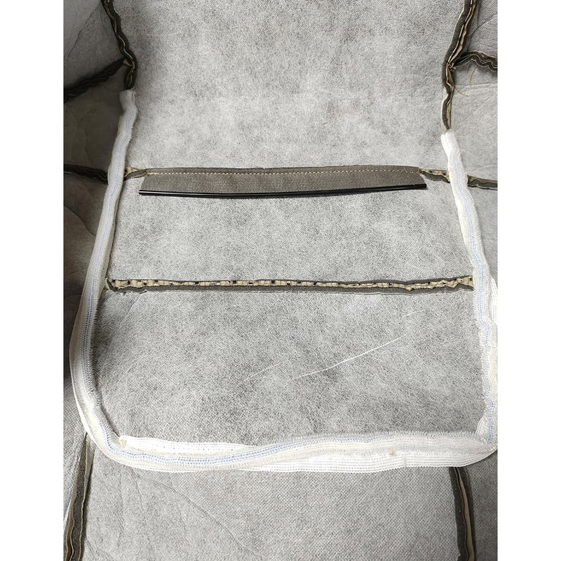 UINIEBOOM Driver Bottom Cloth Seat Cover, Replacement Med Parchment Tan