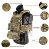 KRYDEX Low Vis Slick Molle Plate Carrier & Tactical Placard