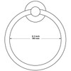 Stainless Steel Towel Holder, Bathroom Towel Ring, Wall Mount Hanging