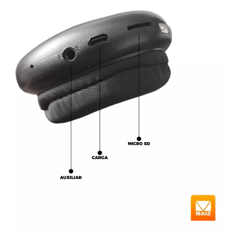 Maíz Audifonos Diadema Inalambricos Bluetooth Pc Laptop Celular