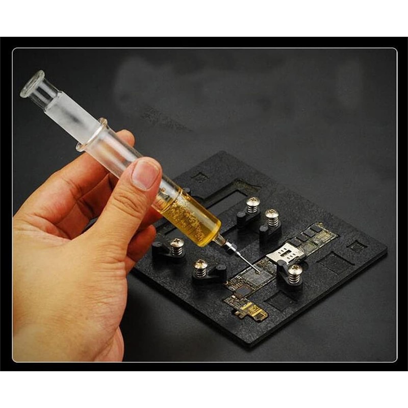 2 Pack Reusable Glass Syringes, 30ml Glass Syringe Standard Diameter