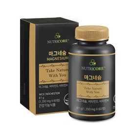 NutriCore (현대백화점)마그네슘(1350mgX60정) (Hyundai Department Store) Magnesium (1350mg X 60 tablets)
