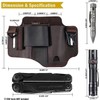 EDC Multitool Sheath Gift for Him, Belt Pouch Tool Belt