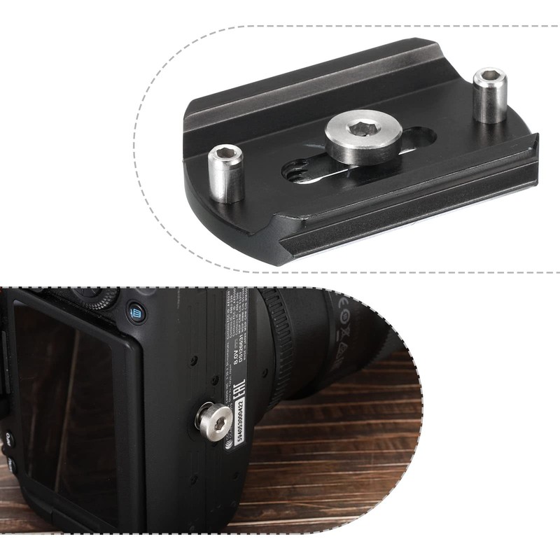 PATIKIL 6.35mm-20 Screw 16mm Length Camera Quick Release Screw Tripod