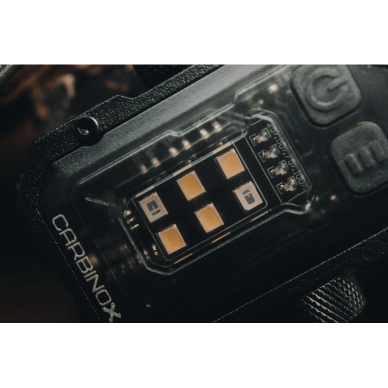 CARBINOX THE BLASTBEAM TACTICAL EDC FLASHLIGHT 300-1000 LUMENS RECHARGEABLE -NEW