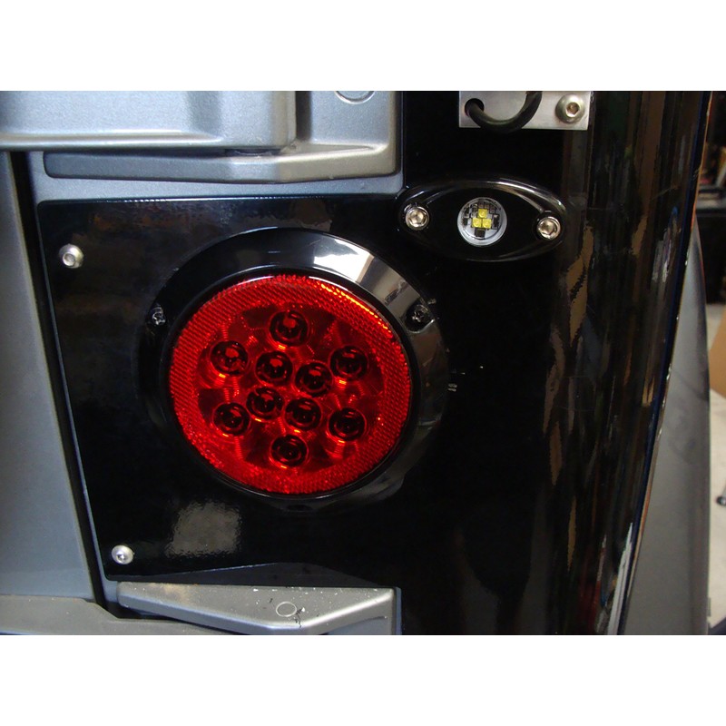GCD (2)- 4" TJ Wrangler RED LED SURFACE MOUNT TAIL