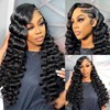 ELFSECRET Loose Deep Wave Lace Front Wigs Human Hair Loose