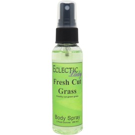 Eclectic Lady Fresh Cut Grass Body Spray, 2 ounces, Body Mist for Women with Clean, Light & Gentle Fragrance, Cologne with Soft, Subtle Aroma For Daily Use