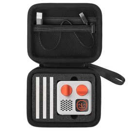 Supmay Hard Travel Case Compatible with Yoto Mini (2024 Edition) Kids Screen-Free Bluetooth Audio Player, Plays Stories Music Podcast Radio Storage Holder for Yoto Mini Audio Card, Cable, Black
