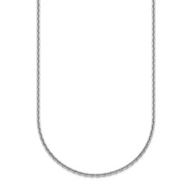 IceCarats 925 Sterling Silver 1.8mm Cable Chain 16 inch Necklace