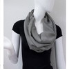 Gloop 01122-01123-P Women's Elegant Plain Loop Scarf, Tube Scarf, Plain