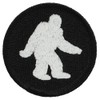 Glow in The Dark Bigfoot Patrol Patch - 2" Diameter
