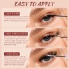 Higu clace Lash Clusters 168pcs DIY Eyelash Extensions Cat Eye