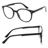 3 Pack Reading Glasses Spring Hinge Stylish Readers Black/Tortoise for