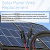 Solar Panel Extension Cable 50FT, Twin Wire MC4 Connectors Solar