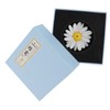 Levemolo Ceramic Incense Holder Beautiful Daisy Design for Study Bedroom
