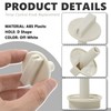 ZNTVW 63818002 Temp Control Knob for Wall Heater Fits for